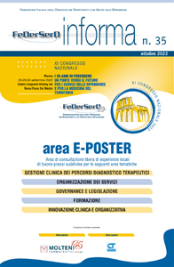 FeDerSerD Informa 35 - Ottobre 2022