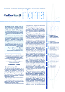 FeDerSerD Informa 1 - Ottobre 2003