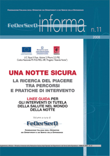 FeDerSerD Informa 11 - Novembre 2008