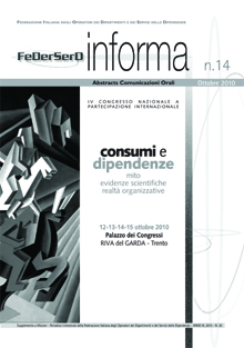 FeDerSerD Informa 14 - Ottobre 2010