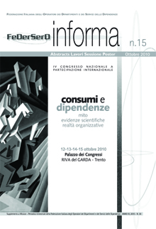 FeDerSerD Informa 15 - Ottobre 2010