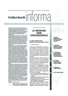 FeDerSerD Informa 2 - Novembre 2003