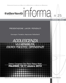 FeDerSerD Informa 25 - Ottobre 2014