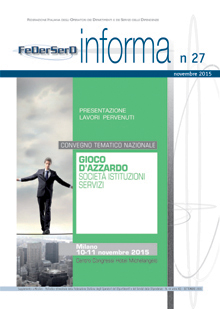 FeDerSerD Informa 27 - Novembre 2015