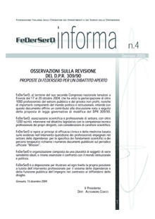 FeDerSerD Informa 4 - Gennaio 2005