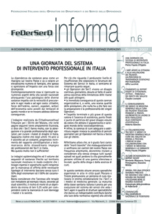 FeDerSerD Informa 6 - Giugno 2007