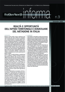 FeDerSerD Informa 9 - Settembre 2008