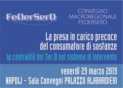 LA PRESA IN CARICO PRECOCE DEL CONSUMATORE DI SOSTANZE. LA CENTRALITA' DEI SER.D NEL SISTEMA DI INTERVENTO