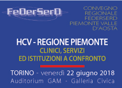 HCV - REGIONE PIEMONTE - Clinici, Servizi ed Istituzioni a confronto