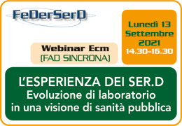 L'ESPERIENZA DEI SERD. Evoluzione di laboratorio in una visionedi sanit pubblica