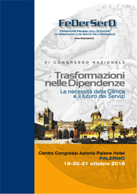 TRASFORMAZIONI NELLE DIPENDENZE. LE NECESSITA' DELLA CLINICA E IL FUTURO DEI SERVIZI