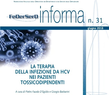 E' online il nuovo numero di FeDerSerD Informa La terapia della infezione da HCV nei pazienti tossicodipendenti