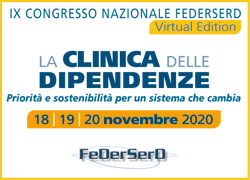 COLLEGATI AL IX CONGRESSO NAZIONALE FEDERSERD VIRTUAL EDITION